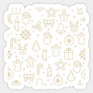 Christmas Time (RED) Sticker